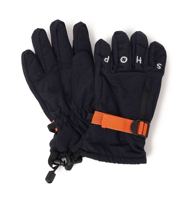 SHIPS KIDS「THE PARK SHOP:MIQUILT GLOVE」|手袋|ネイビー