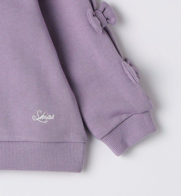 SHIPS KIDS「SHIPS KIDS:80～90cm / リボン スウェット」|スウェット・ジャージ|