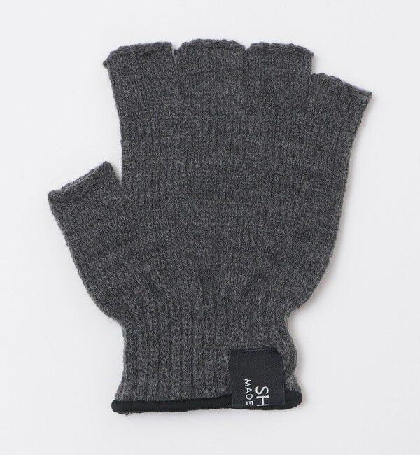 SHIPS「SHIPS: フィンガーレス ニット グローブ」|手袋|