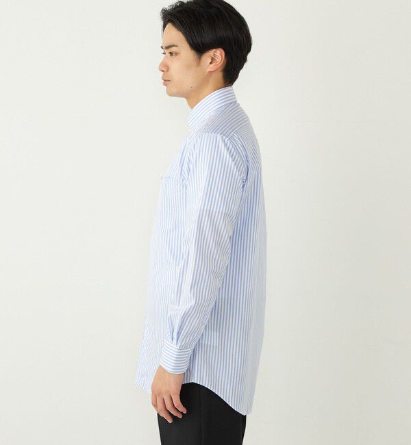 SHIPS Colors 「SHIPS Colors:イージーケア オルタネイト ストライプ ボタンダウン シャツ」|シャツ・ブラウス|