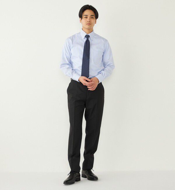 SHIPS Colors 「SHIPS Colors:イージーケア オルタネイト ストライプ ボタンダウン シャツ」|シャツ・ブラウス|