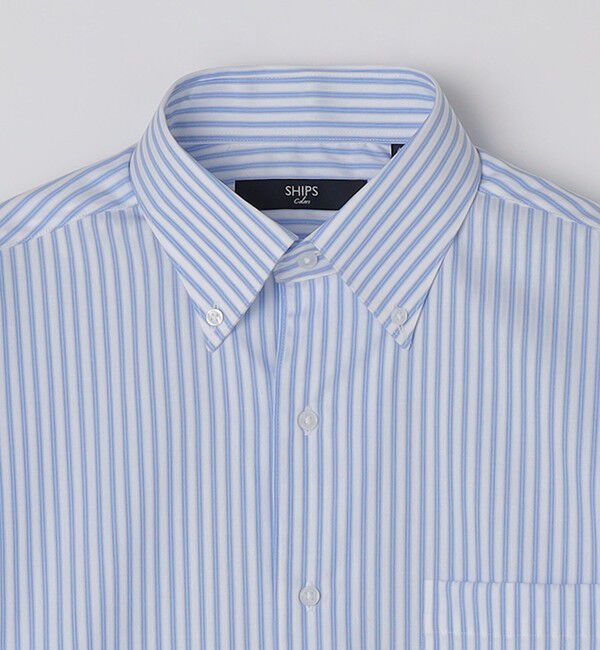 SHIPS Colors 「SHIPS Colors:イージーケア オルタネイト ストライプ ボタンダウン シャツ」|シャツ・ブラウス|