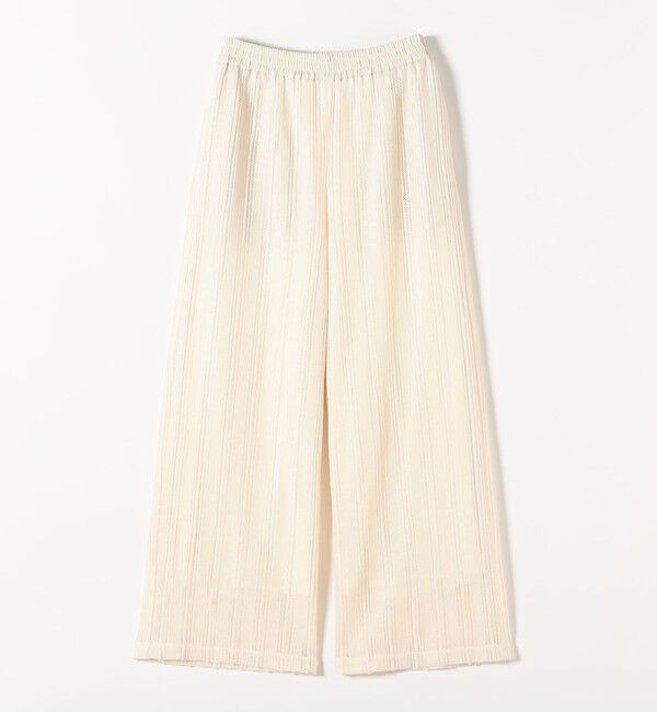 quaranciel「quaranciel:〈手洗い可能〉ラッセル レース イージー ワイド パンツ」|その他|