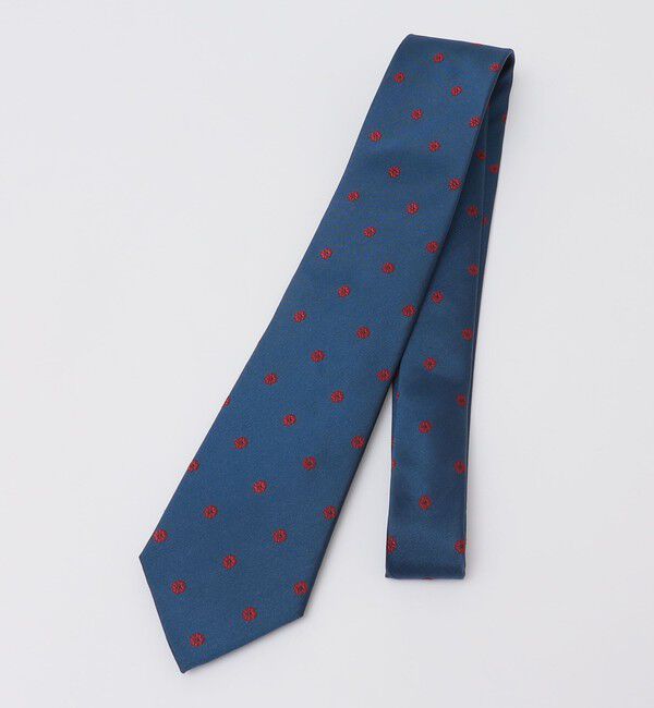 SHIPS Colors 「SHIPS Colors:シルク 小紋 ネクタイ◇」|ネクタイ・蝶ネクタイ|レッド