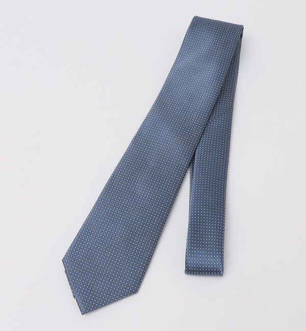 SHIPS Colors 「SHIPS Colors:シルク 小紋 ネクタイ◇」|ネクタイ・蝶ネクタイ|ライトブルー