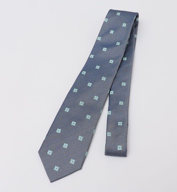 SHIPS Colors 「SHIPS Colors:シルク 小紋 ネクタイ◇」|ネクタイ・蝶ネクタイ|スカイブルー