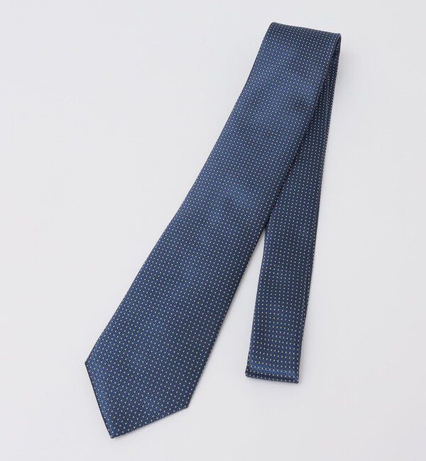 SHIPS Colors 「SHIPS Colors:シルク 小紋 ネクタイ◇」|ネクタイ・蝶ネクタイ|ブルー系