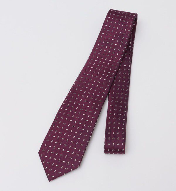 SHIPS Colors 「SHIPS Colors:シルク 小紋 ネクタイ◇」|ネクタイ・蝶ネクタイ|バイオレット