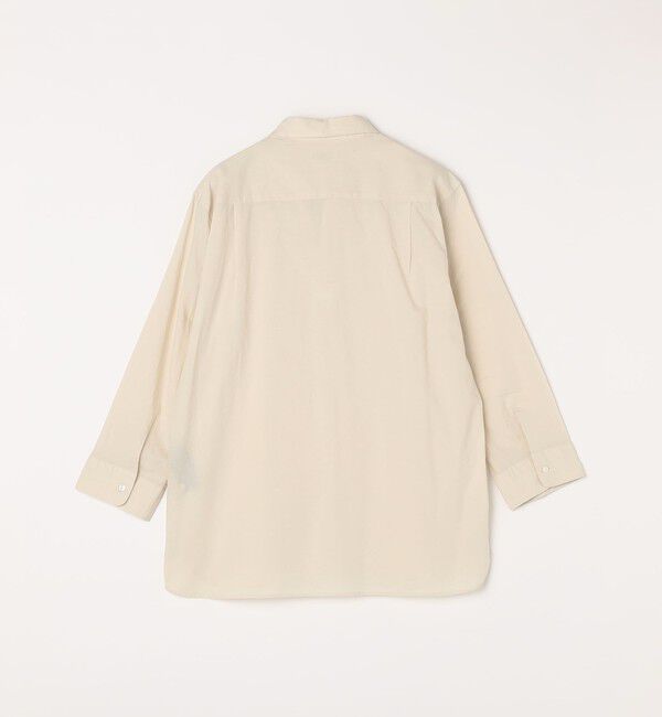 SHIPS any「SHIPS any:〈洗濯機可能〉コットン/リネン 7分袖  スキッパー プルオーバー シャツ 25SS◇」|シャツ・ブラウス|