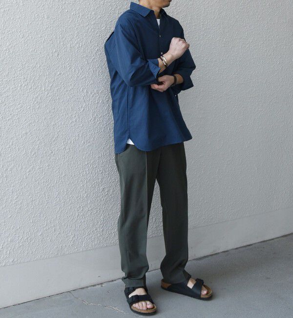 SHIPS any「SHIPS any:〈洗濯機可能〉コットン/リネン 7分袖  スキッパー プルオーバー シャツ 25SS◇」|シャツ・ブラウス|