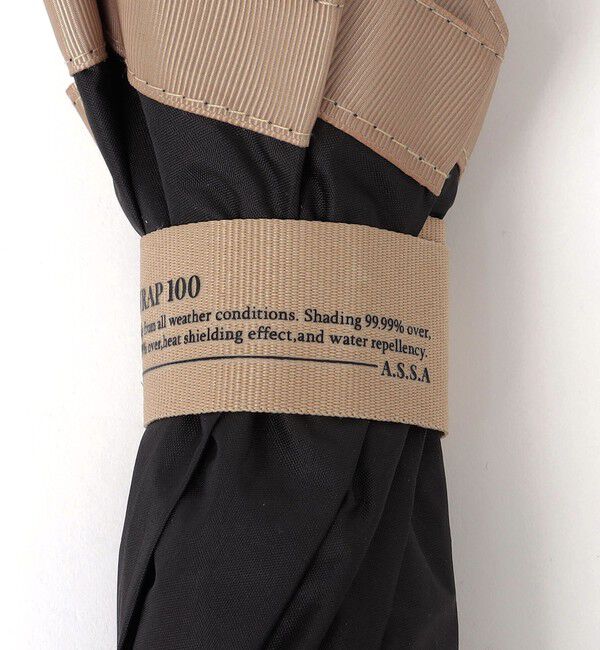 SHIPS Colors 「《追加予約》assa:BODYWRAP グログラン 折りたたみ傘 (晴雨兼用・親骨55cm)◆」|傘|