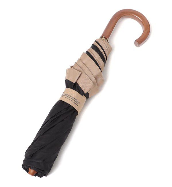 SHIPS Colors 「《追加予約》assa:BODYWRAP グログラン 折りたたみ傘 (晴雨兼用・親骨55cm)◆」|傘|