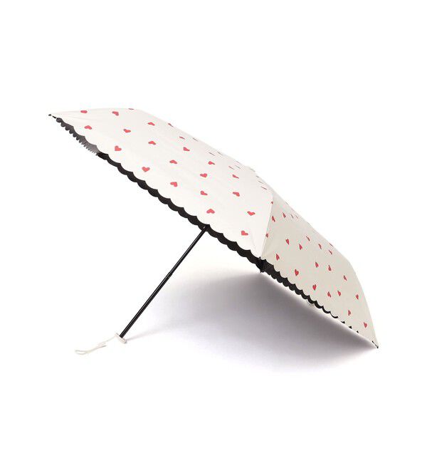 SHIPS Colors 「assa:ライト ミニ 折りたたみ傘 (晴雨兼用・親骨50cm)◇」|傘|オフホワイト