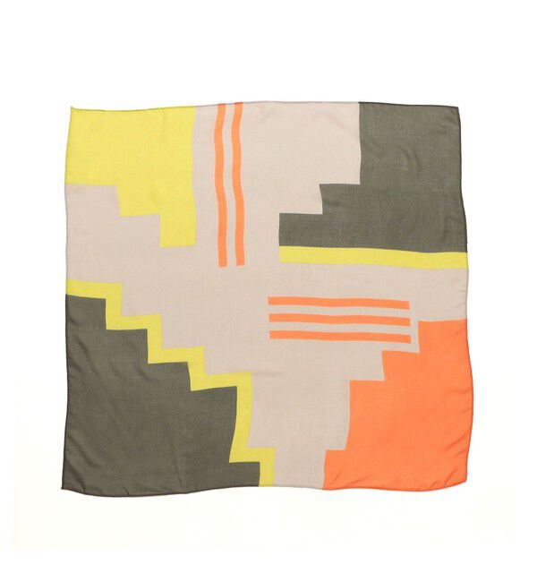 SHIPS Colors 「SUBLIME:パターン ビッグ スカーフ」|バンダナ・スカーフ|