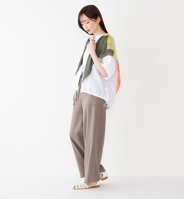 SHIPS Colors 「SUBLIME:パターン ビッグ スカーフ」|バンダナ・スカーフ|