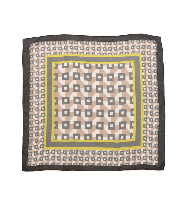 SHIPS Colors 「SUBLIME:パターン ビッグ スカーフ」|バンダナ・スカーフ|