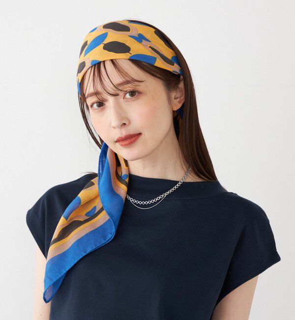 SHIPS Colors 「SUBLIME:パターン ビッグ スカーフ」|バンダナ・スカーフ|