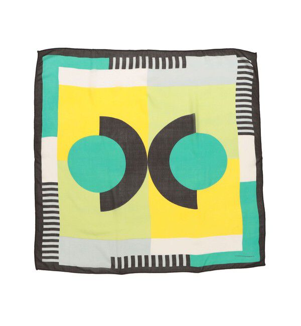 SHIPS Colors 「SUBLIME:パターン ビッグ スカーフ」|バンダナ・スカーフ|イエロー