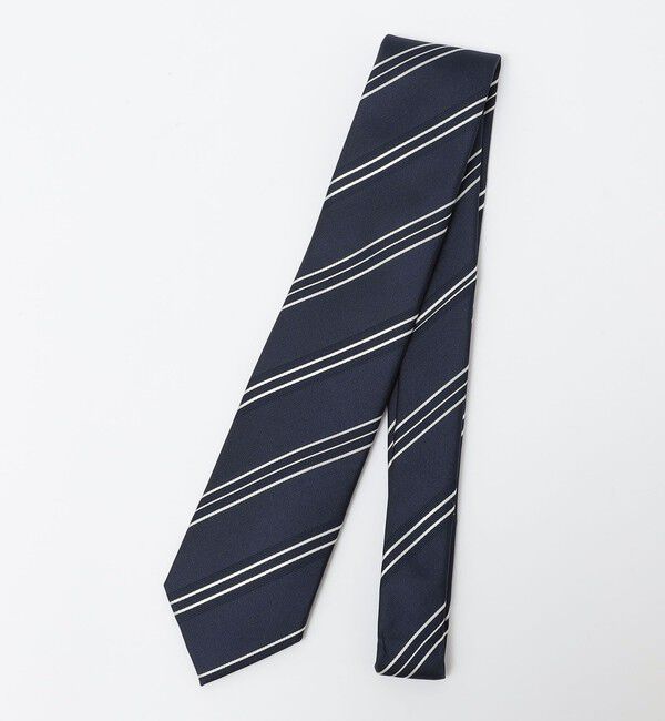 SHIPS「SHIPS: ネイビー ソリッド/ストライプ/ドット ネクタイ」|ネクタイ・蝶ネクタイ|ブルー系