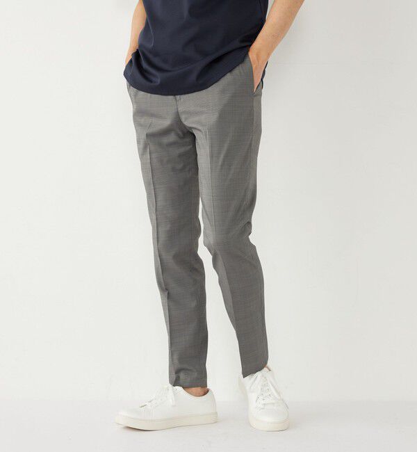 SHIPS Colors 「SHIPS Colors:〈洗濯機可能〉COOLMAX(R) ポリトロ イージー スラックス」|スラックス|ダークグレー