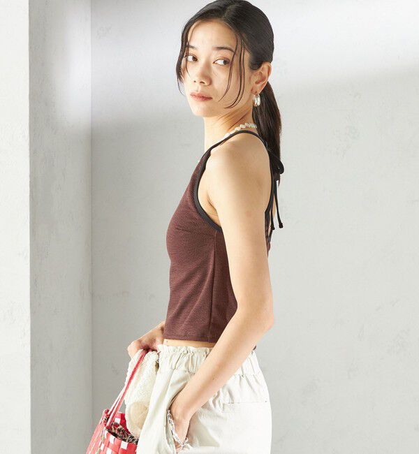 SHIPS for women「maroba:〈手洗い可能〉ホルター ネック セパレート スイム ウェア」|その他|