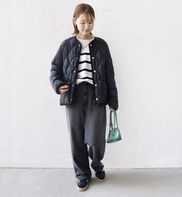 SHIPS for women「【SHIPS別注】TAION:〈手洗い可能〉リブ マルチ WAY ダウン ジャケット」|ダウン|