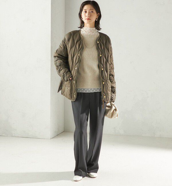 SHIPS for women「【SHIPS別注】TAION:〈手洗い可能〉リブ マルチ WAY ダウン ジャケット」|ダウン|