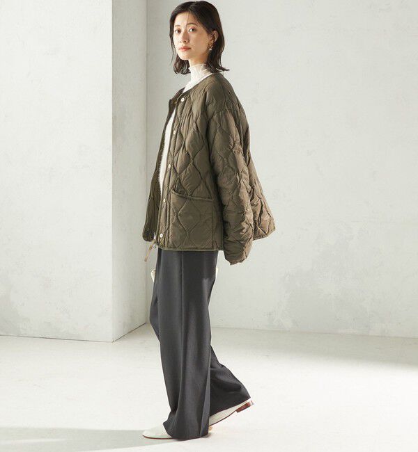 SHIPS for women「【SHIPS別注】TAION:〈手洗い可能〉リブ マルチ WAY ダウン ジャケット」|ダウン|