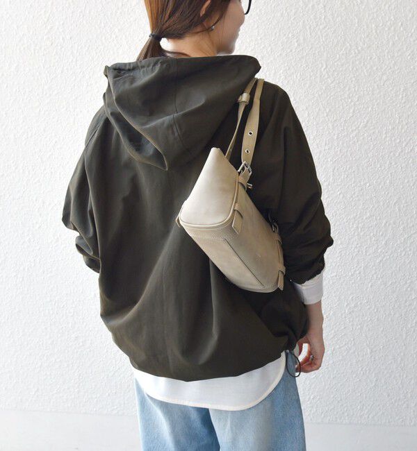 SHIPS any「SHIPS any: ハーフジップ ビッグ アノラック パーカー」|ブルゾン・スタジャン|