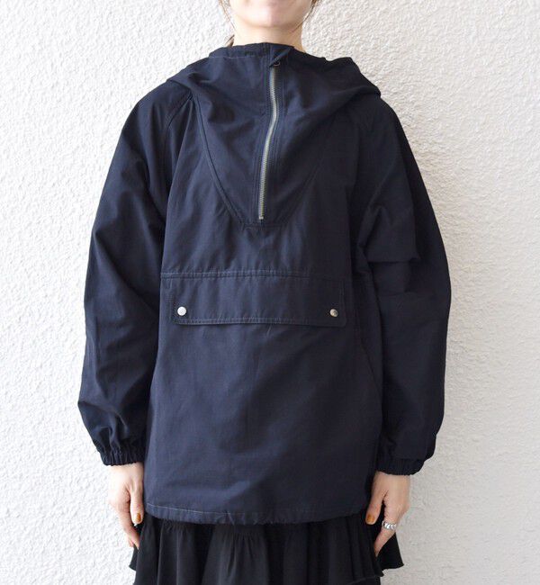 SHIPS any「SHIPS any: ハーフジップ ビッグ アノラック パーカー」|ブルゾン・スタジャン|