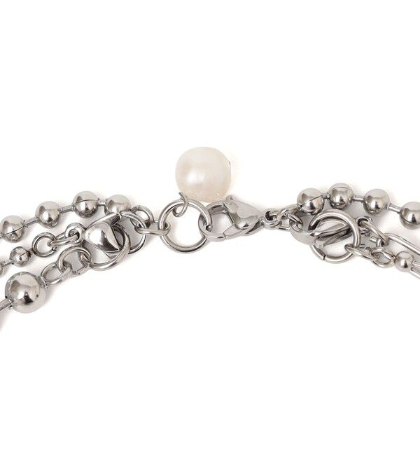 SHIPS for women「ステンレス マルチ ボール チェーン ネックレス」|ネックレス|