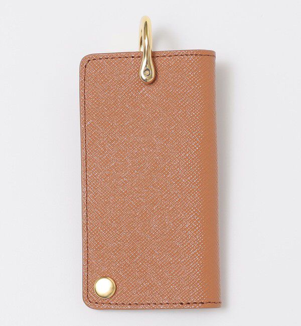 SHIPS「【WEB限定】SHIPS:【SAFFIANO LEATHER】シャックル 2トーン キーケース」|キーケース|