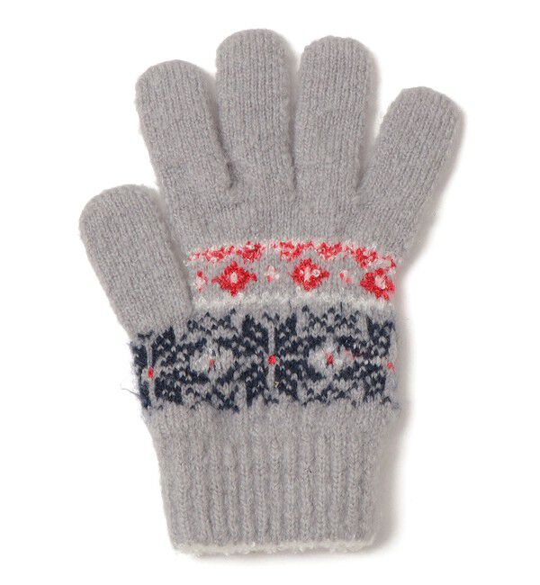 SHIPS KIDS「SHIPS KIDS:ジャカード グローブ」|手袋|