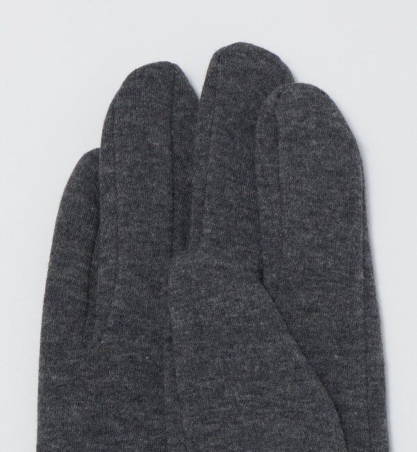 SHIPS「SHIPS: ジャージー ニット リブ グローブ」|手袋|