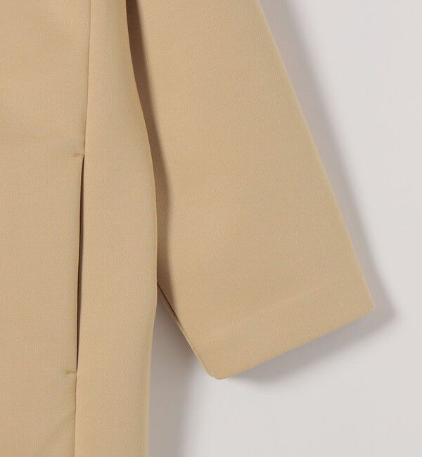 quaranciel「quaranciel:〈手洗い可能〉ジャージー テーラード ジャケット コート」|チェスターコート|