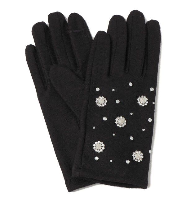 SHIPS for women「ビジュー グローブ」|手袋|