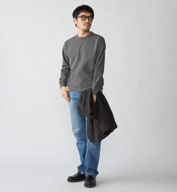 SHIPS「SHIPS:  〈軽量/UVカット〉SPEEDRY(R) ワッフル ロングスリーブ」|Tシャツ・カットソー|