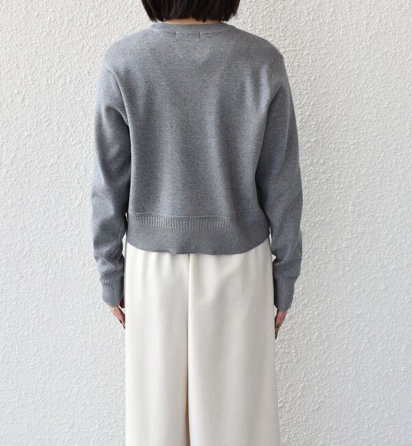 SHIPS Colors 「SHIPS Colors:〈手洗い可能〉スウェットライク リングドット カーディガン」|カーディガン|