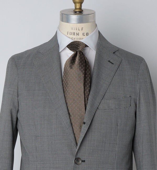 SHIPS「SHIPS: ヴィンテージ アーカイブ シルク マイクロ コモン ネクタイ」|ネクタイ・蝶ネクタイ|ピンク