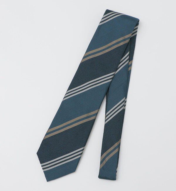 SHIPS「SHIPS: ヴィンテージ アーカイブ シルク メランジ ワイド ストライプ ネクタイ」|ネクタイ・蝶ネクタイ|