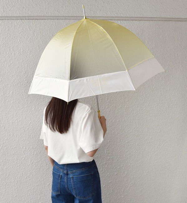 SHIPS Colors 「《予約》assa:グラデーション ジェリー 傘 (親骨60cm)◆」|傘|