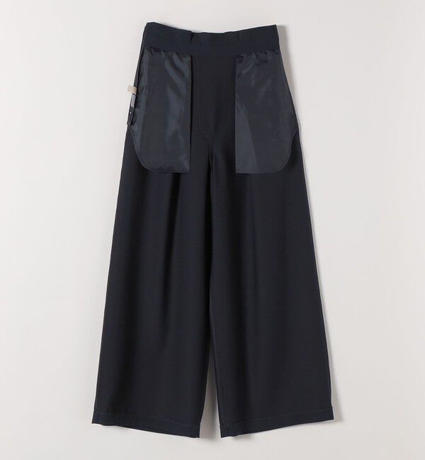 quaranciel「《予約》quaranciel:〈洗濯機可能〉ゴールドボタン ハイウエスト ワイド パンツ」|その他|