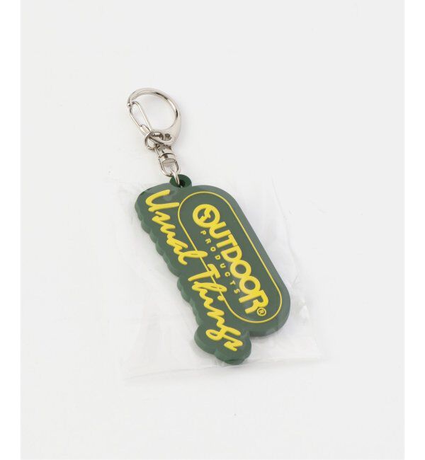 OUTDOOR PRODUCTS Usual Things「ラバー LOGO KEY HOLDER」|キーケース|