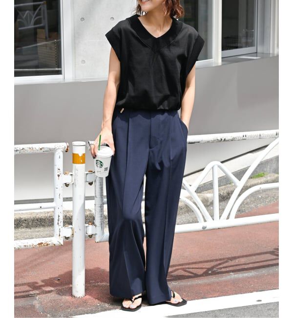 OUTDOOR PRODUCTS Usual Things「追加 トロピカルバックゴムスラックス」|スラックス|