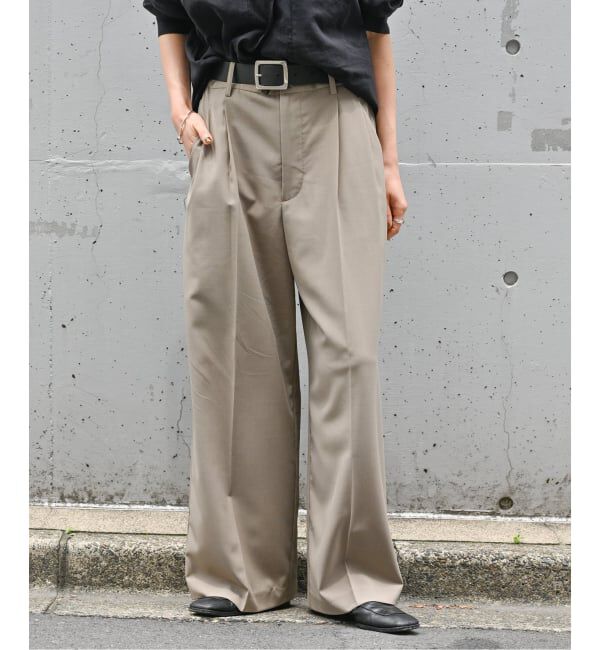 OUTDOOR PRODUCTS Usual Things「追加 トロピカルバックゴムスラックス」|スラックス|