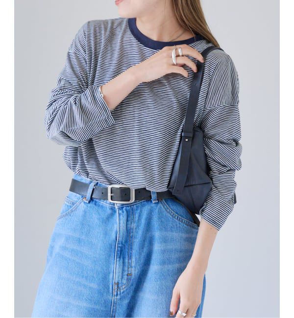 OUTDOOR PRODUCTS Usual Things「シアースラブロンTEE」|Tシャツ・カットソー|ネイビー