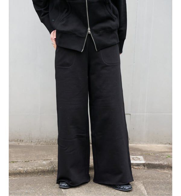 OUTDOOR PRODUCTS Usual Things「≪予約≫カットオフスウェットパンツ セットアップ着用可」|スラックス|