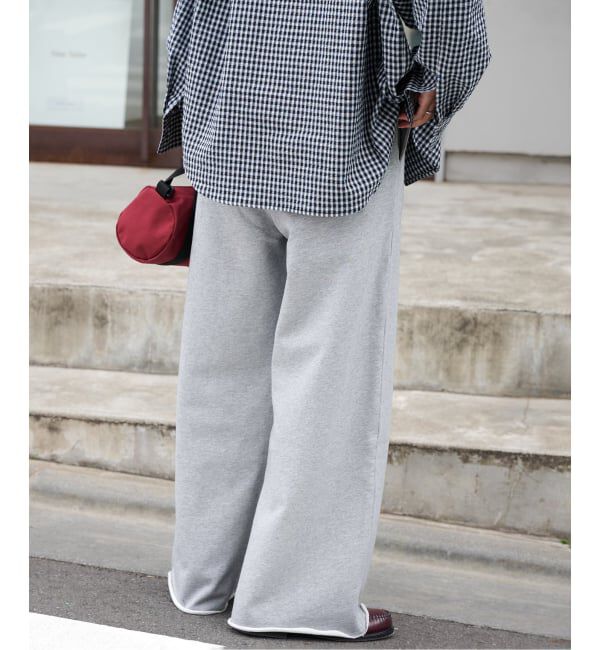 OUTDOOR PRODUCTS Usual Things「≪予約≫カットオフスウェットパンツ セットアップ着用可」|スラックス|