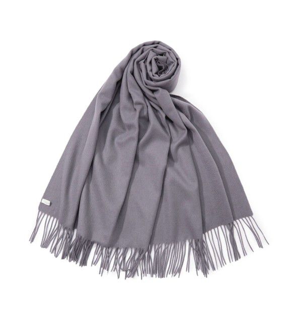 TOMORROWLAND GOODS「GALERIE VIE カシミヤストール」|ストール|15 グレー