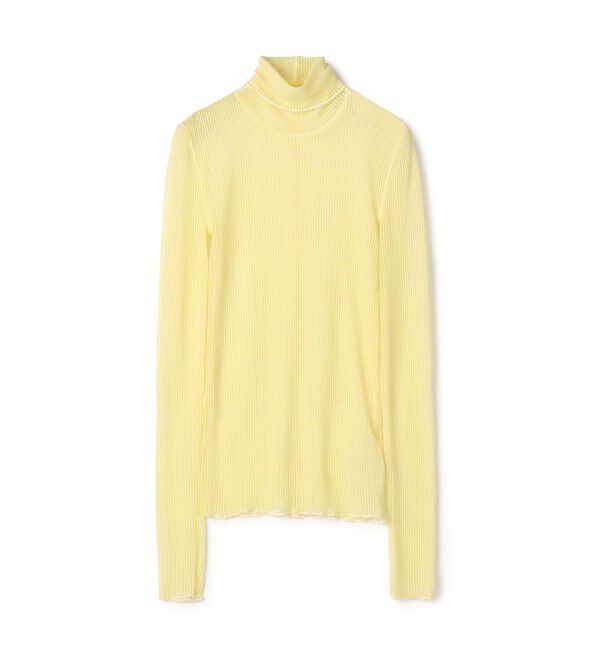 Ballsey「ドライリブ タートルネックプルオーバー」|Tシャツ・カットソー|21 ライトイエロー